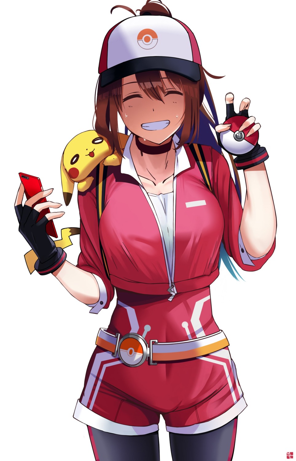 ml_ruru pantyhose pikachu pokemon pokemon_go pokemon_trainer