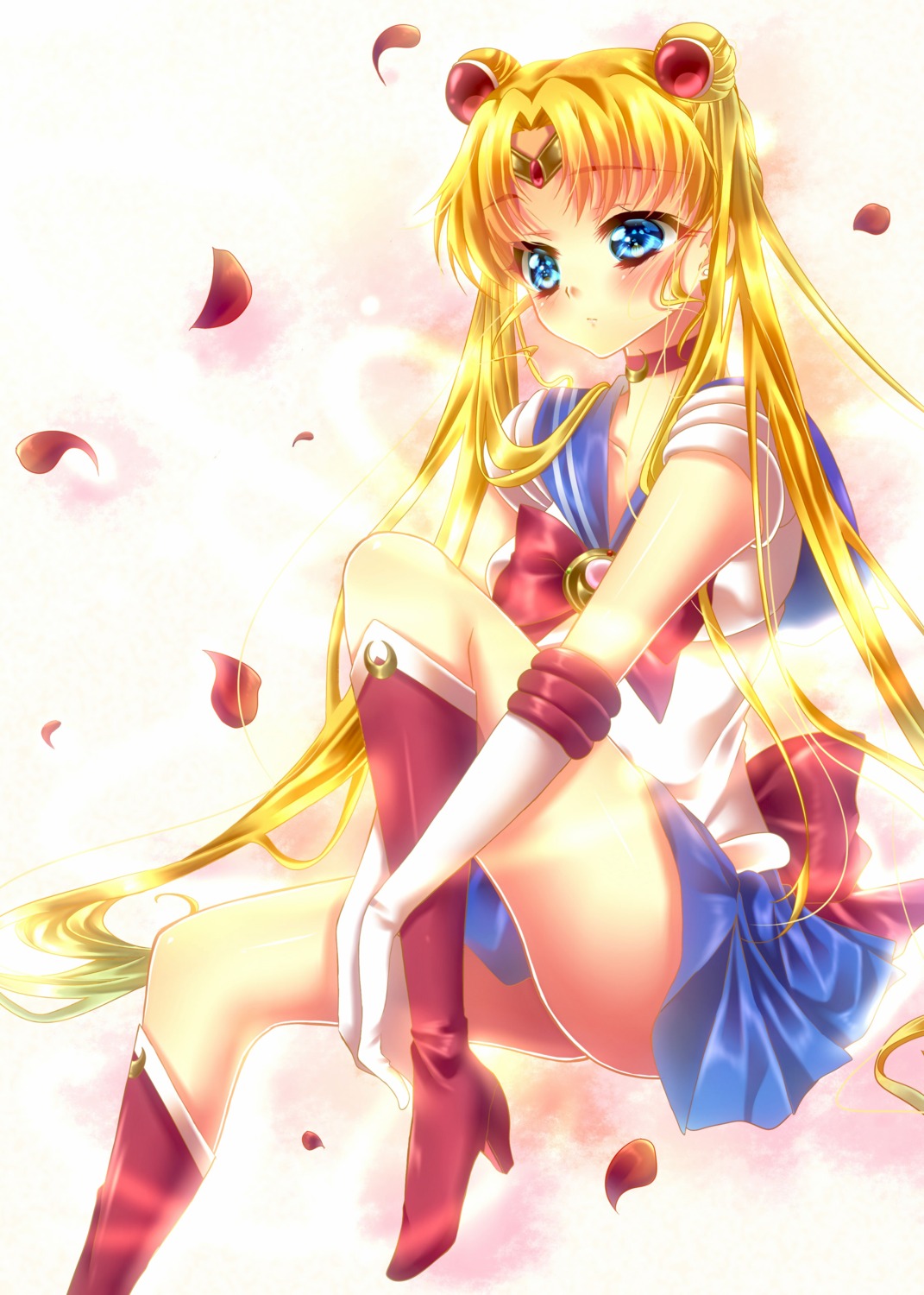 heels nopan sailor_moon touki_matsuri tsukino_usagi