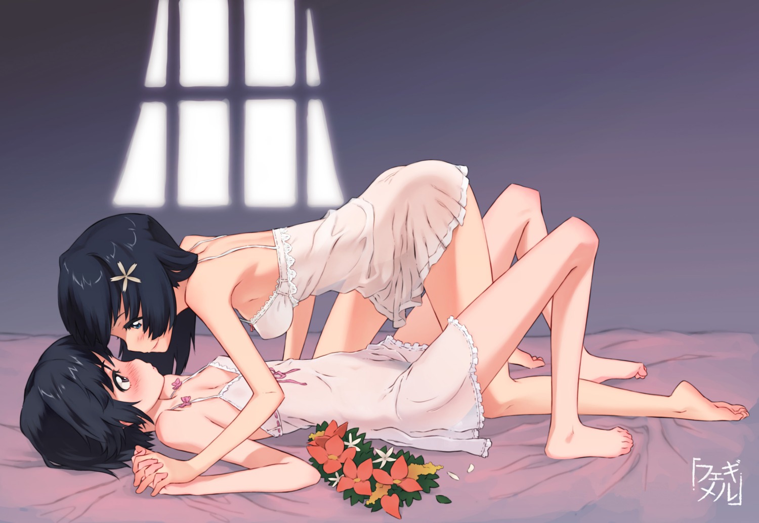 feguimel no_bra nopan saten_ruiko to_aru_kagaku_no_railgun to_aru_majutsu_no_index uiharu_kazari yuri