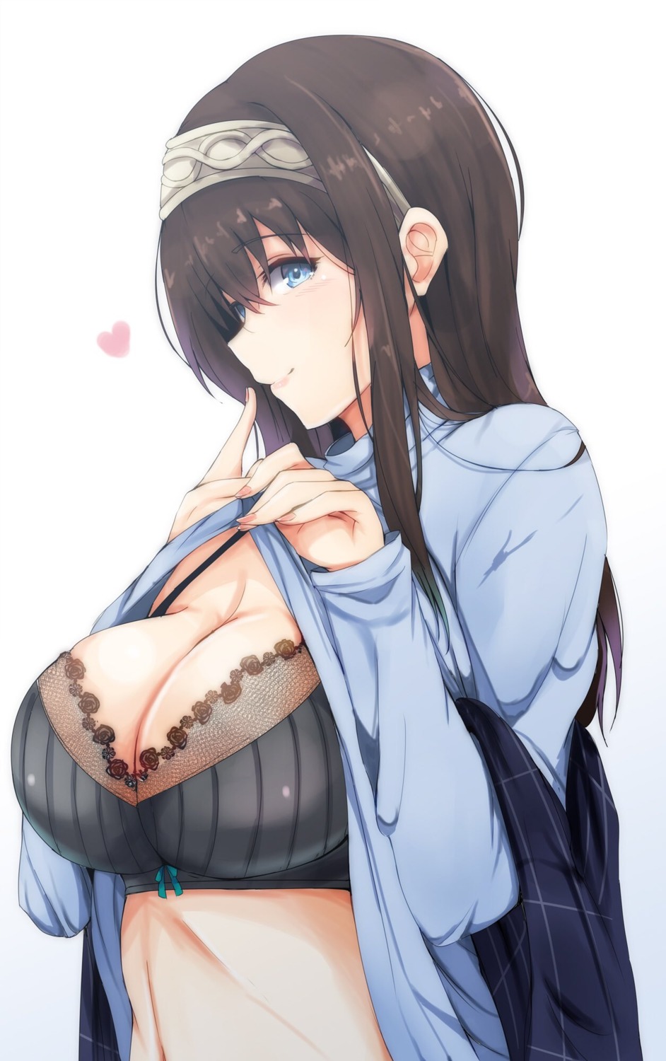 bra cleavage ryuu. sagisawa_fumika shirt_lift the_idolm@ster the_idolm@ster_cinderella_girls