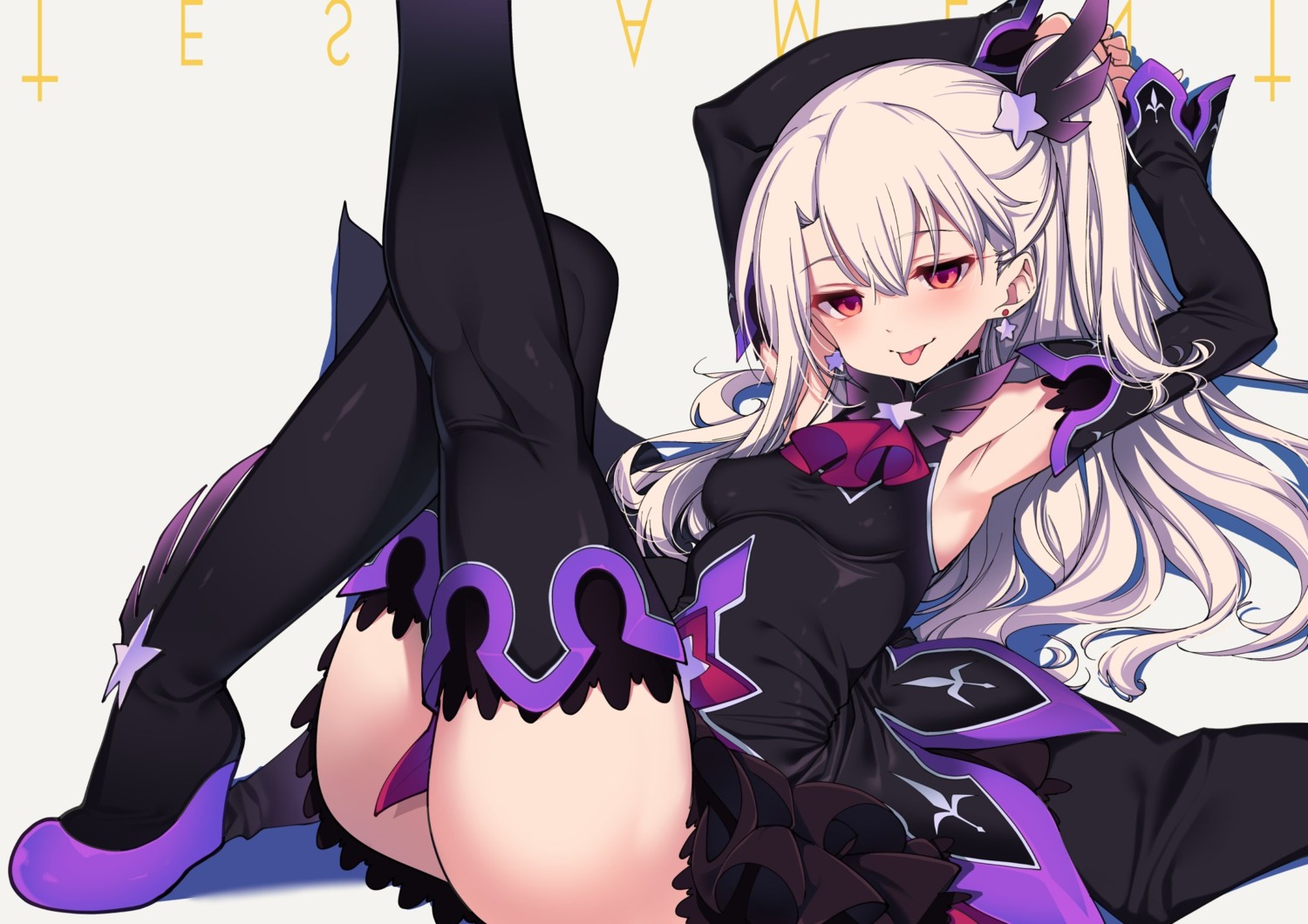 fate/grand_order heels illyasviel_von_einzbern santa thighhighs