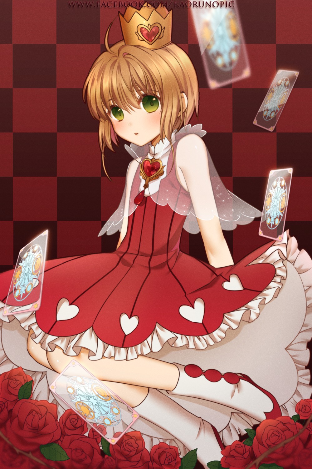 atobesakunolove card_captor_sakura dress kinomoto_sakura watermark