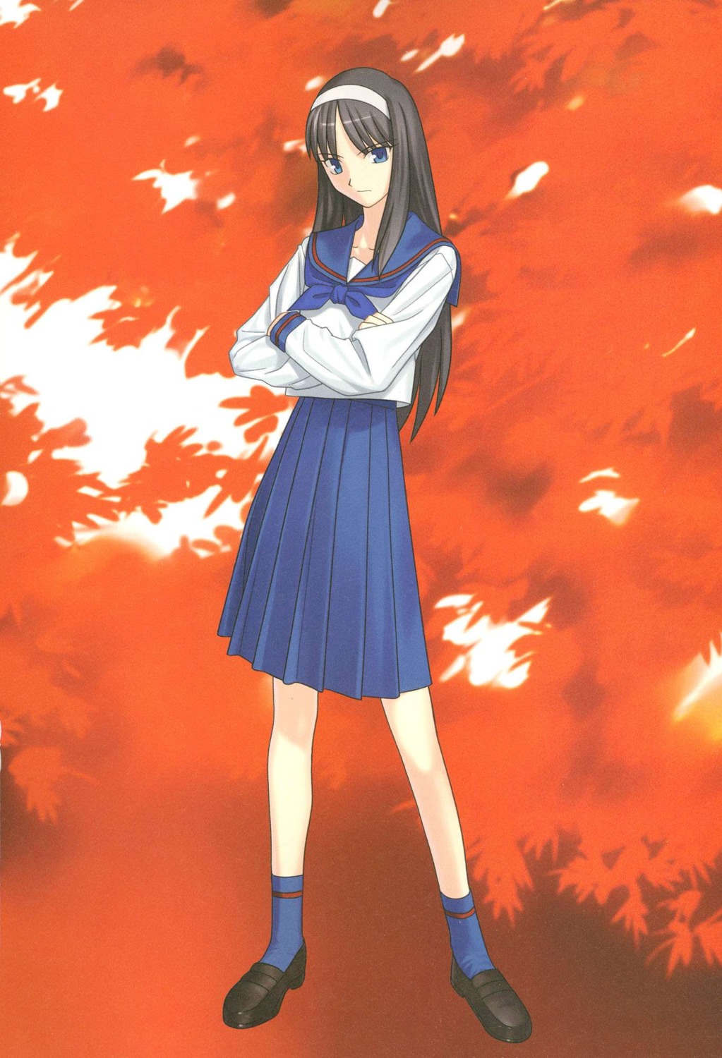 seifuku takeuchi_takashi toono_akiha tsukihime type-moon