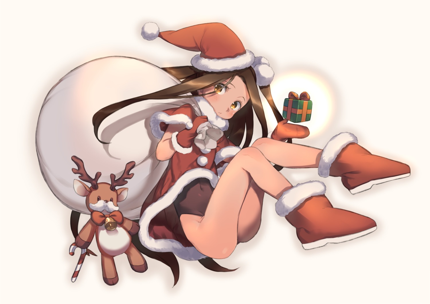 amana_(pocketkey) christmas leotard