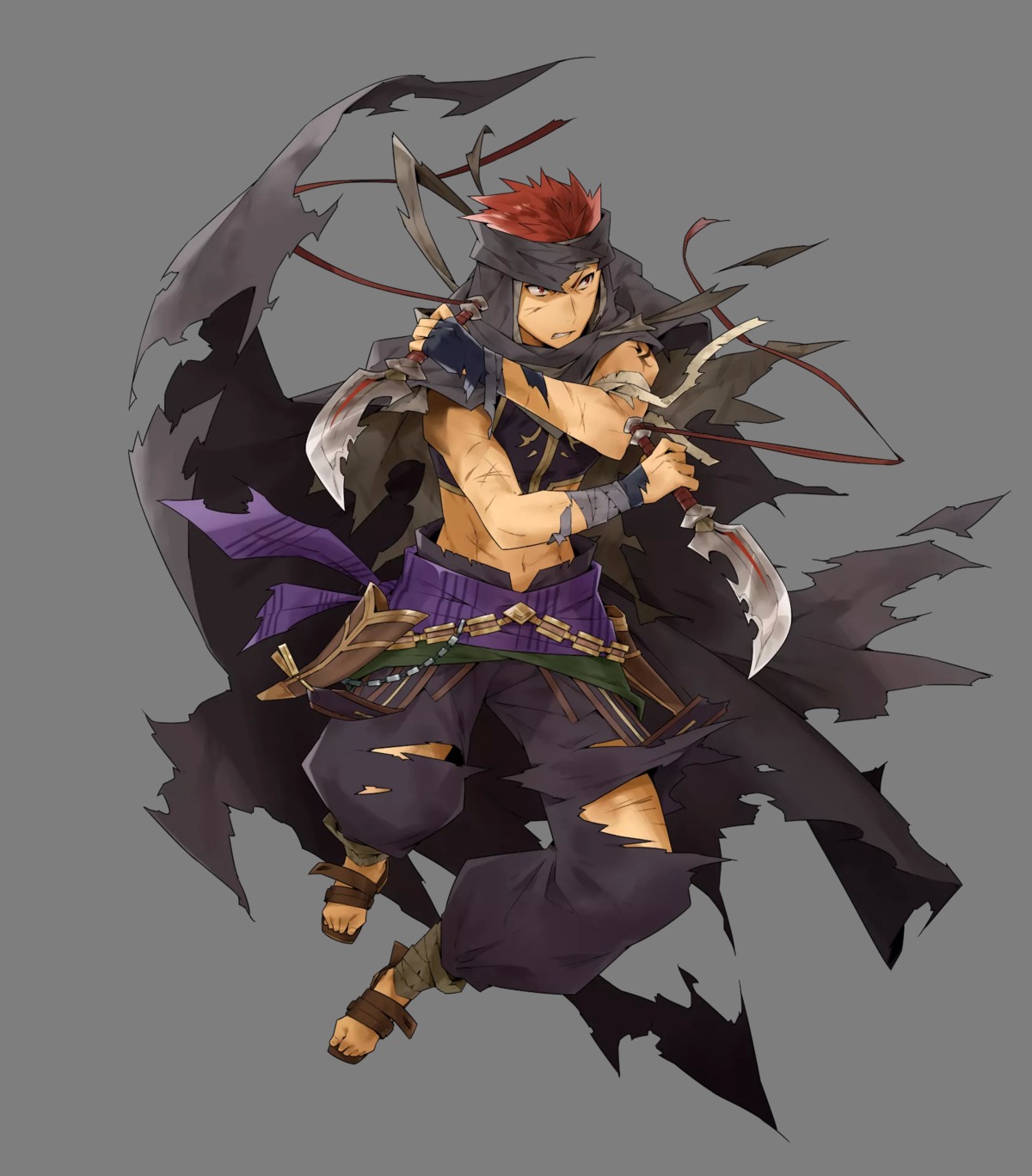 fire_emblem fire_emblem:_seima_no_kouseki fire_emblem_heroes jaffar kusugi_toku nintendo torn_clothes transparent_png