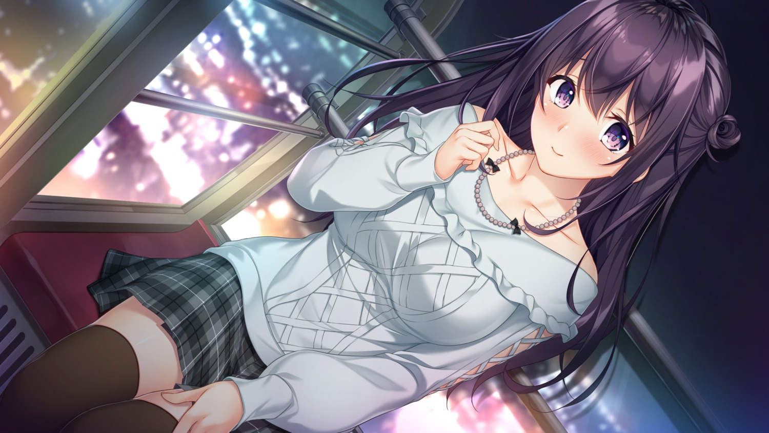 ayase_hazuki game_cg thighhighs