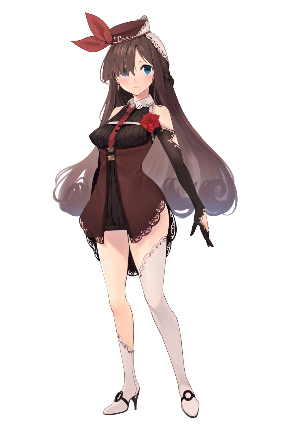 dress heels itsutsuse thighhighs