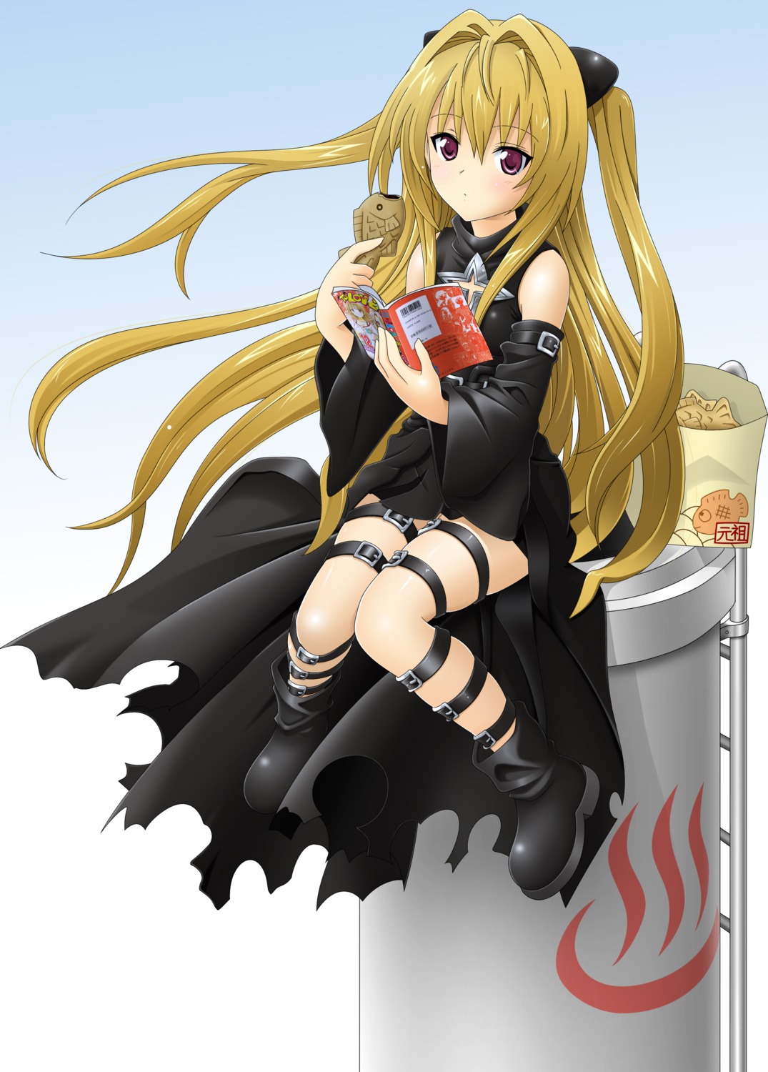 garter golden_darkness to_love_ru toshi5765 vector_trace