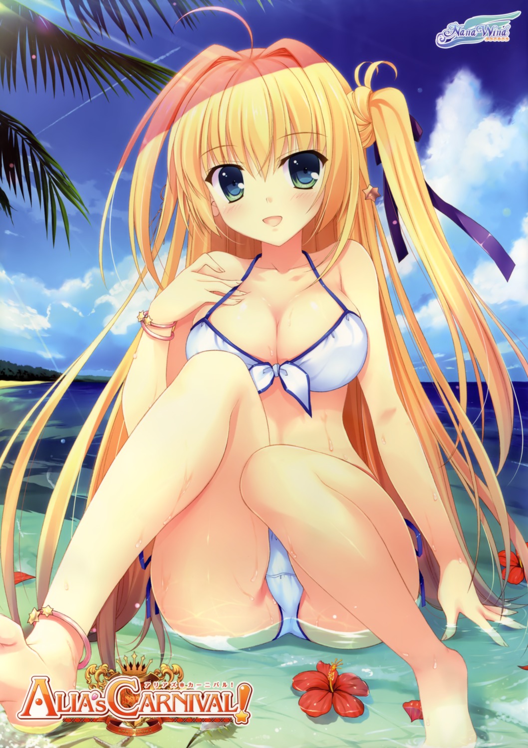 alia's_carnival bikini cleavage nanao_naru nanawind sakurakouji_tsukuyomi swimsuits wet