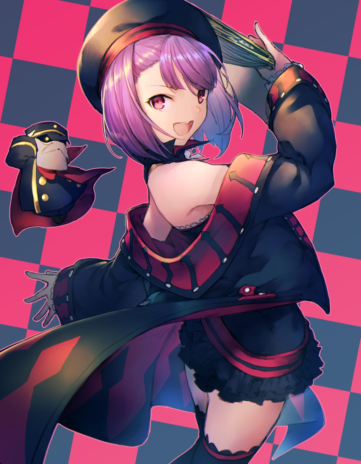 en@rain fate/grand_order helena_blavatsky_(fate/grand_order) thighhighs