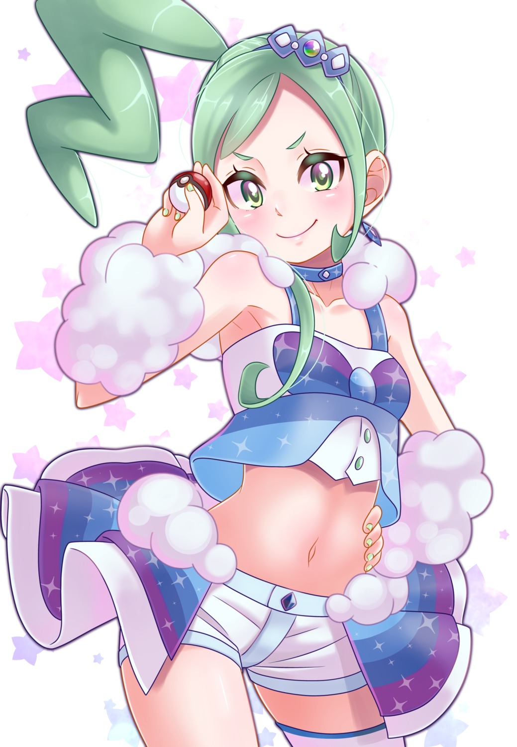 lucia_(pokemon) pokemon thighhighs yupiteru