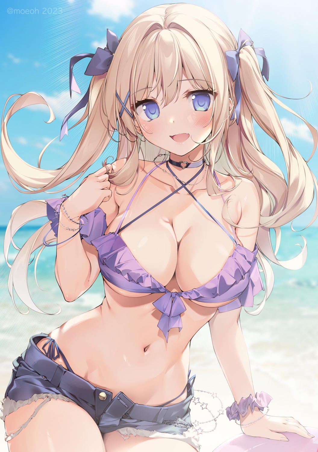 bikini karory swimsuits torn_clothes