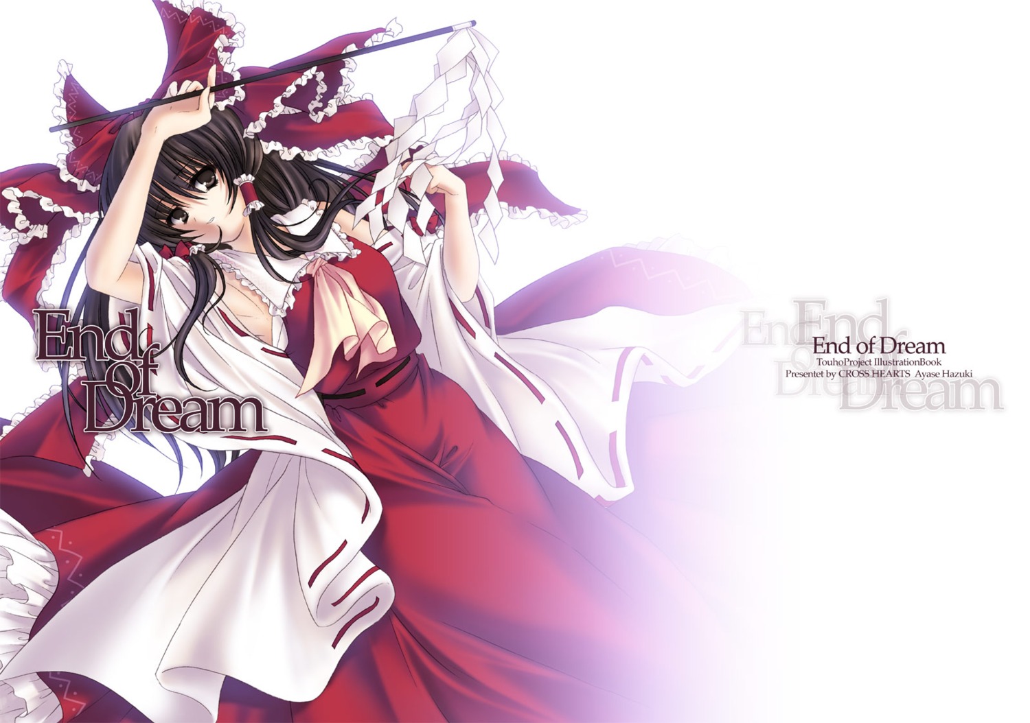 ayase_hazuki cross_hearts hakurei_reimu lolita_fashion miko touhou wallpaper