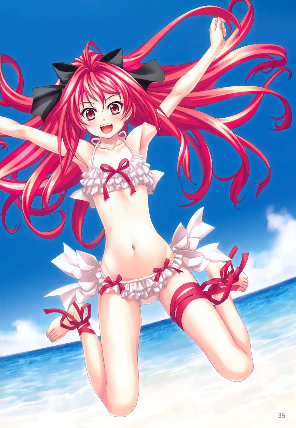 bikini corticarte_apa_lagranges kannatsuki_noboru shinkyoku_soukai_polyphonica swimsuits