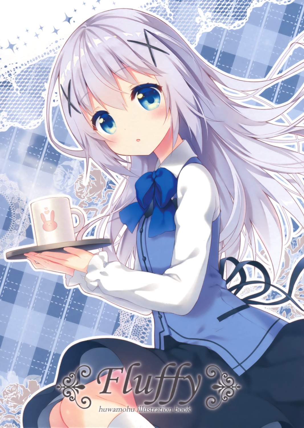 eterna gochuumon_wa_usagi_desu_ka? kafuu_chino riichu stitchme waitress