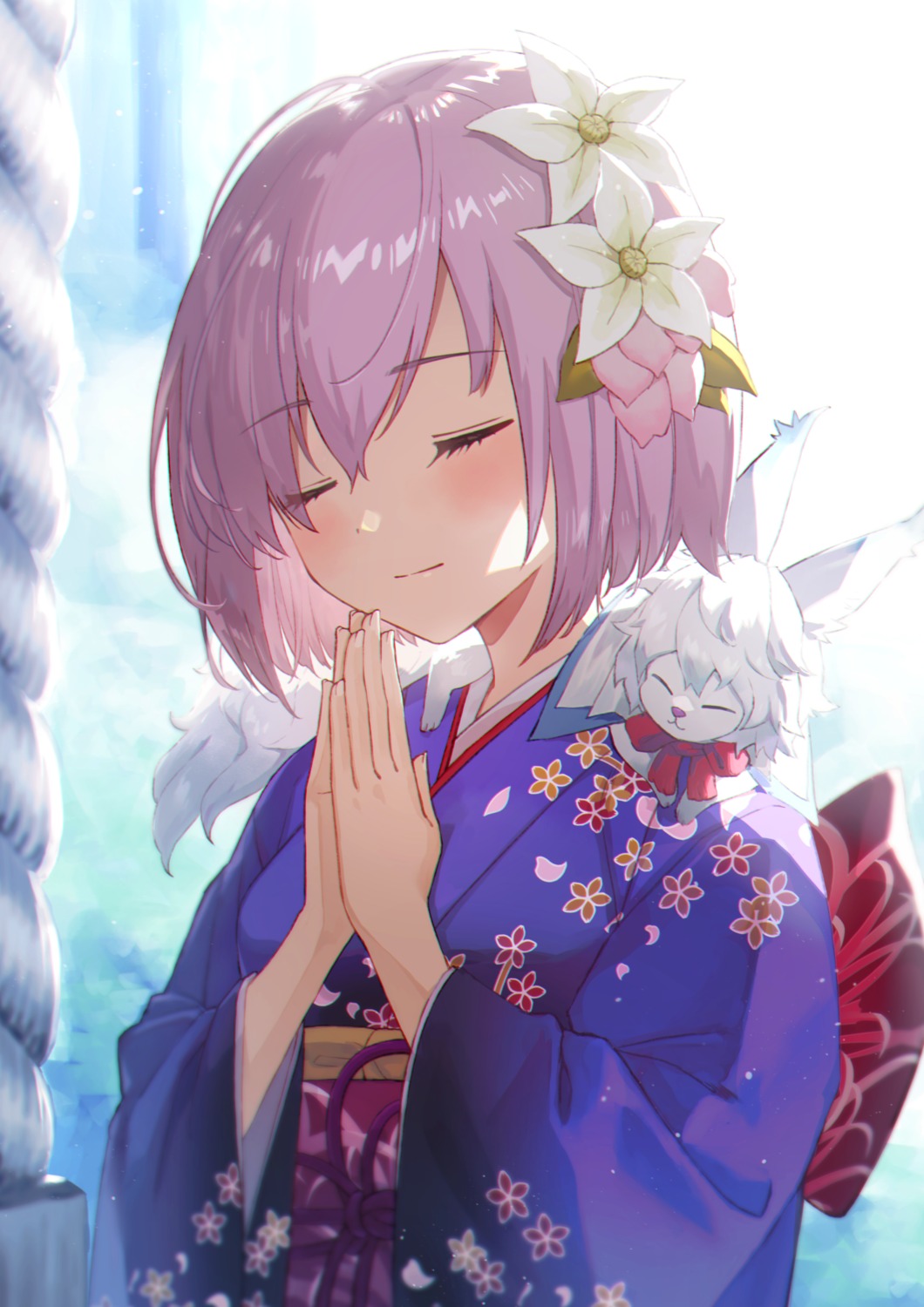 fate/grand_order fubuki_(fakemonkey0224) kimono mash_kyrielight