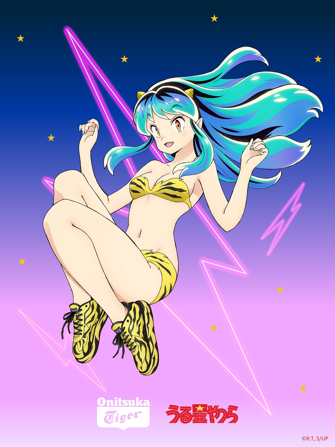 bikini horns lum pointy_ears swimsuits tagme urusei_yatsura