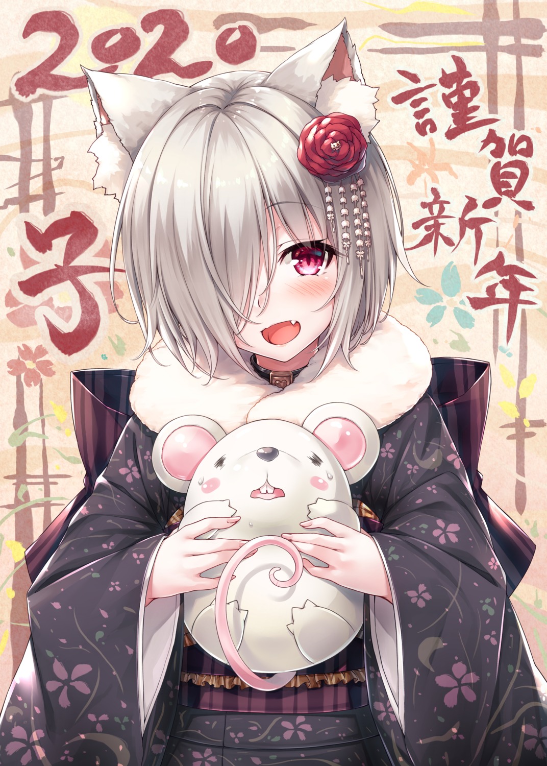 animal_ears hasumi_(hasubatake39) japanese_clothes