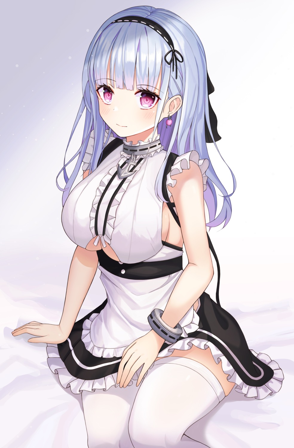 azur_lane dido_(azur_lane) funii maid thighhighs