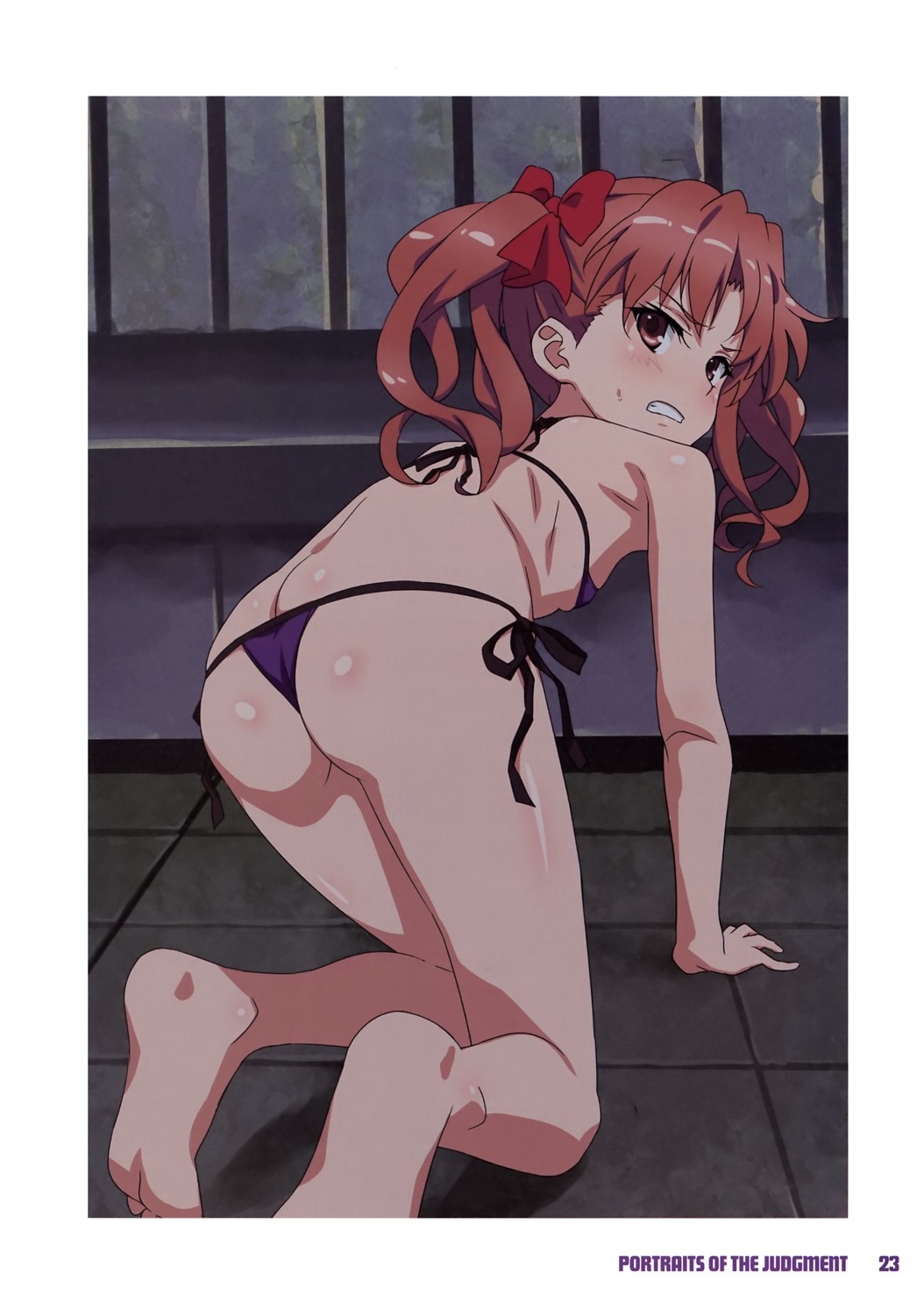 ass bikini fujikawa_daichi loli shirai_kuroko swimsuits thong to_aru_kagaku_no_railgun to_aru_majutsu_no_index