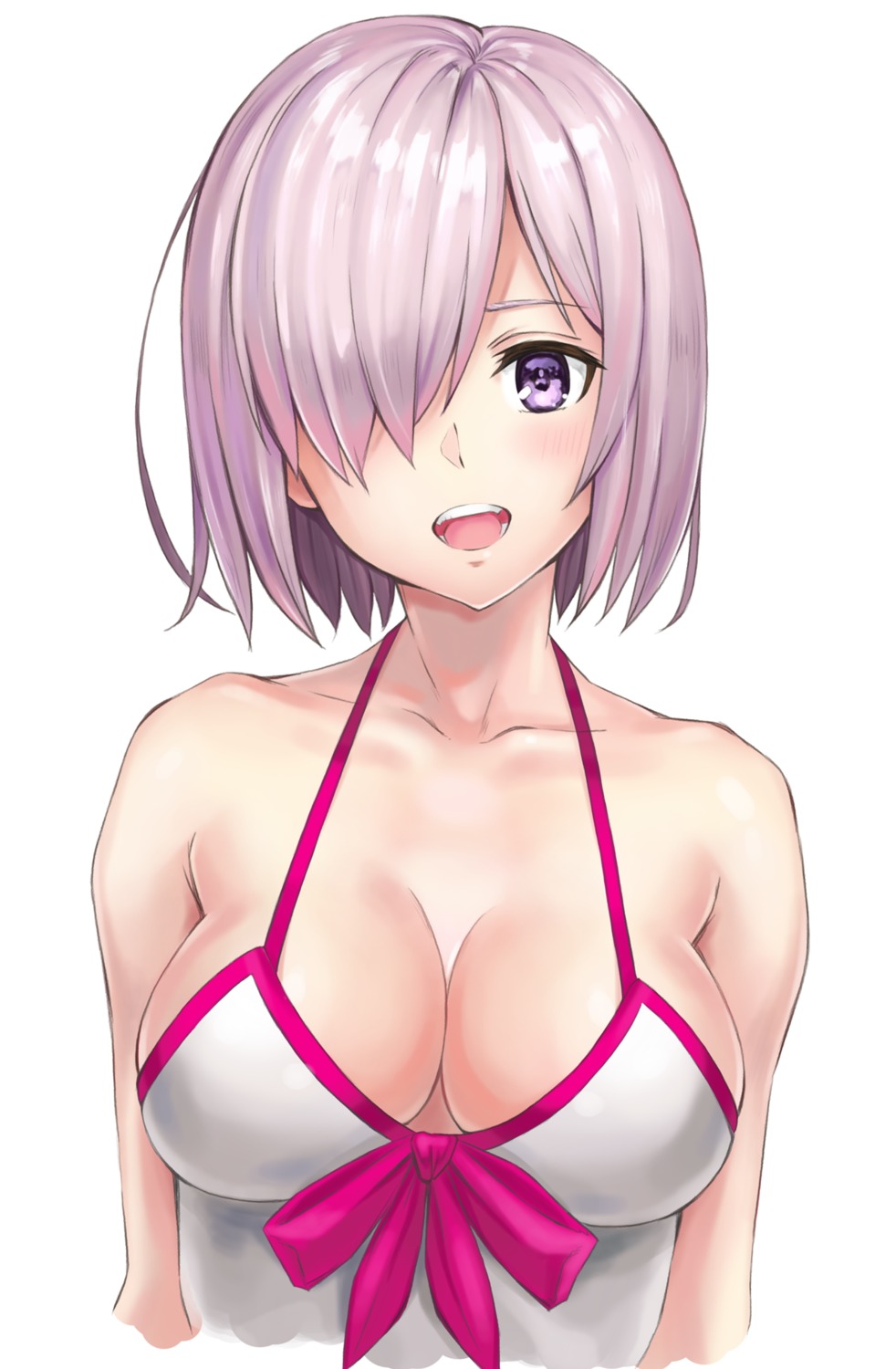 cleavage fate/grand_order mash_kyrielight shinno_arts swimsuits