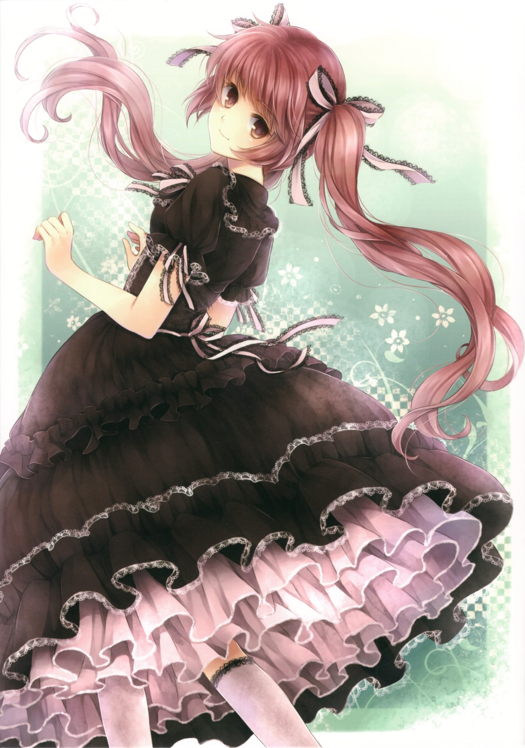 dress hagiwara_rin lolita_fashion