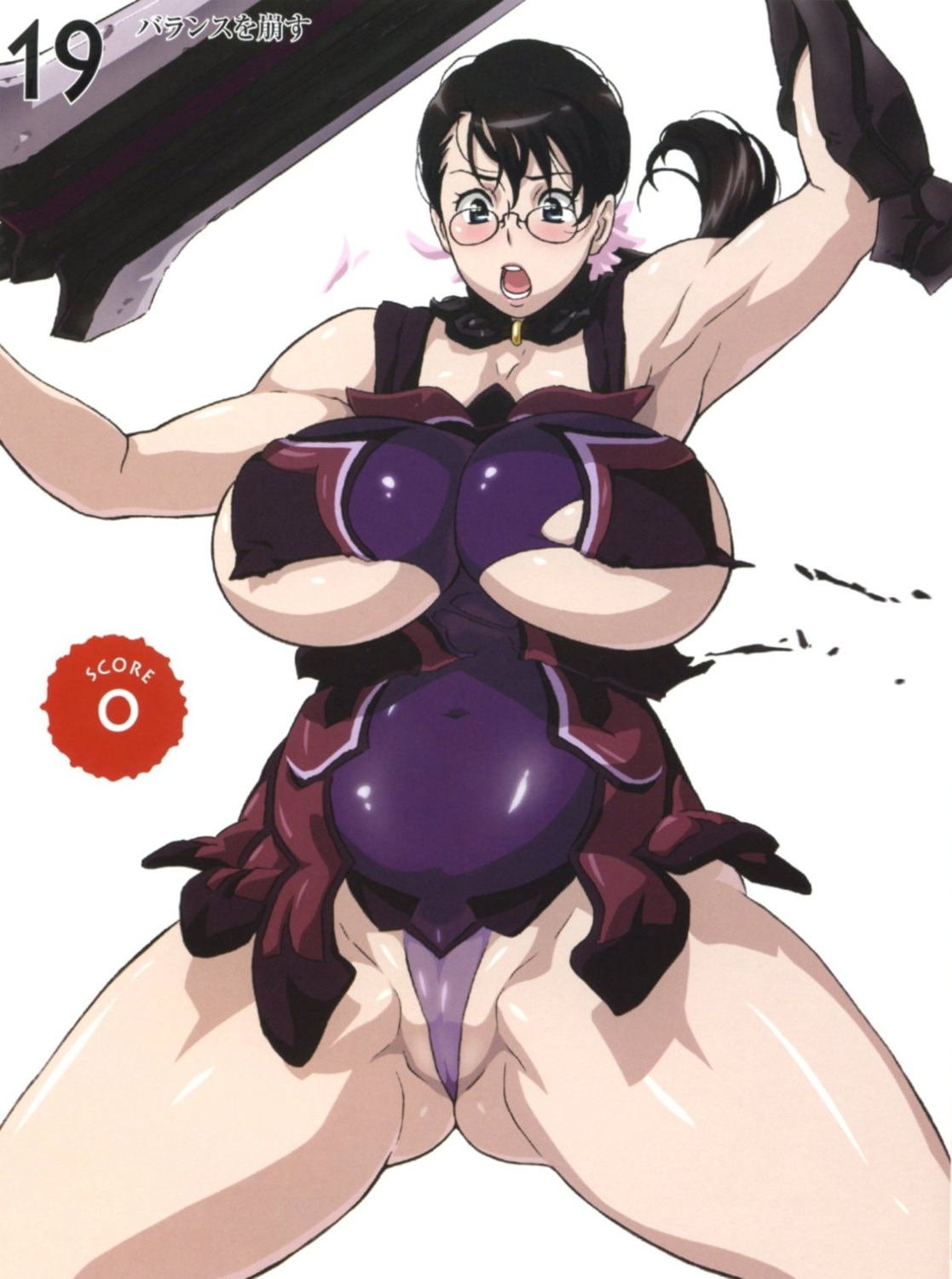 cattleya kaneko_hiraku pantsu queen's_blade torn_clothes