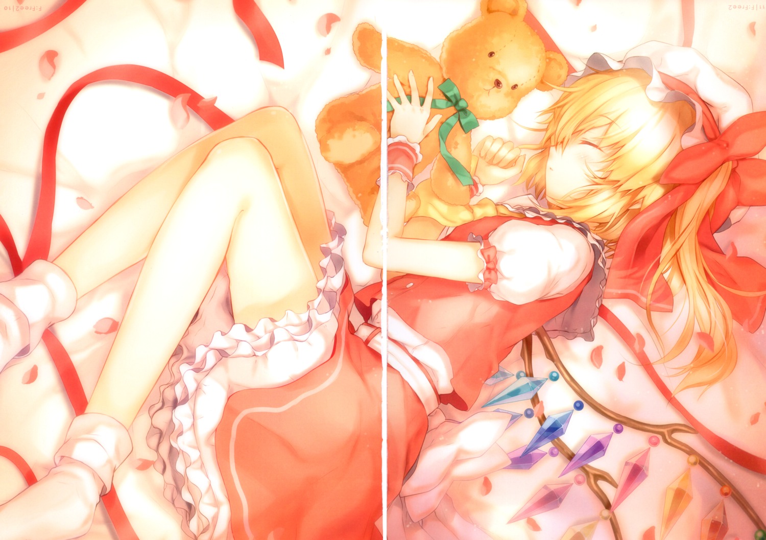 6u crease eternal_land flandre_scarlet touhou wings