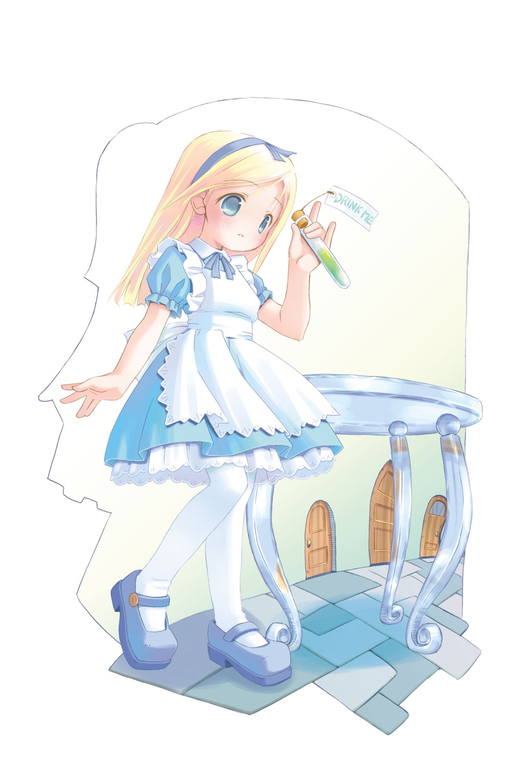 alice alice_in_wonderland dress pantyhose pop