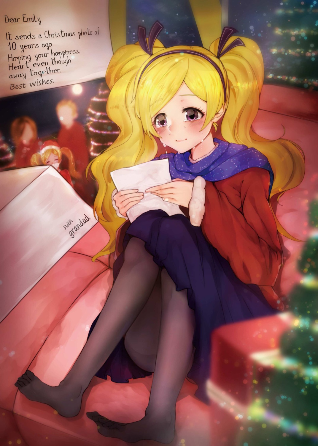 christmas emily_stewart pantyhose pricechika the_idolm@ster the_idolm@ster_million_live!