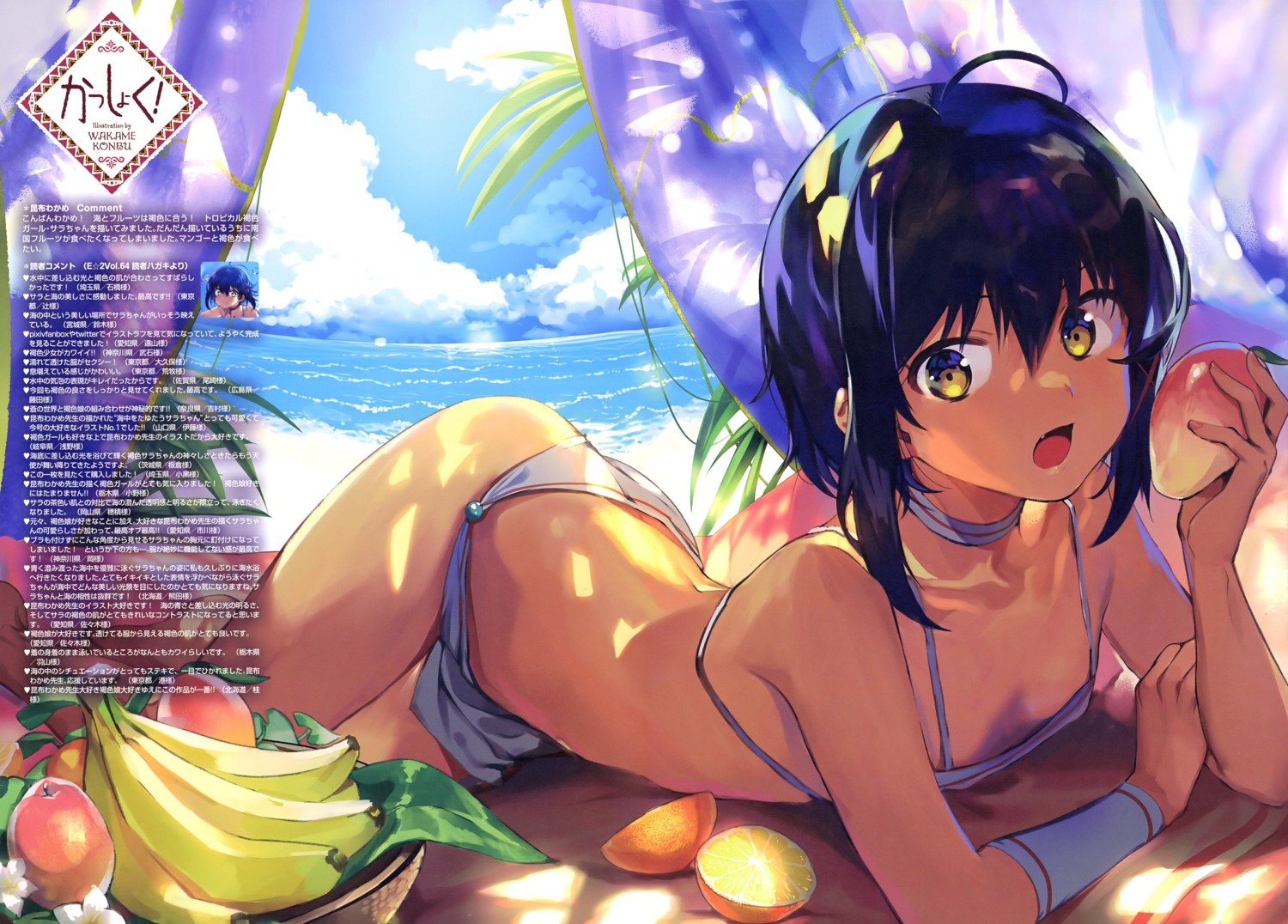 bikini konbu_wakame skirt_lift swimsuits