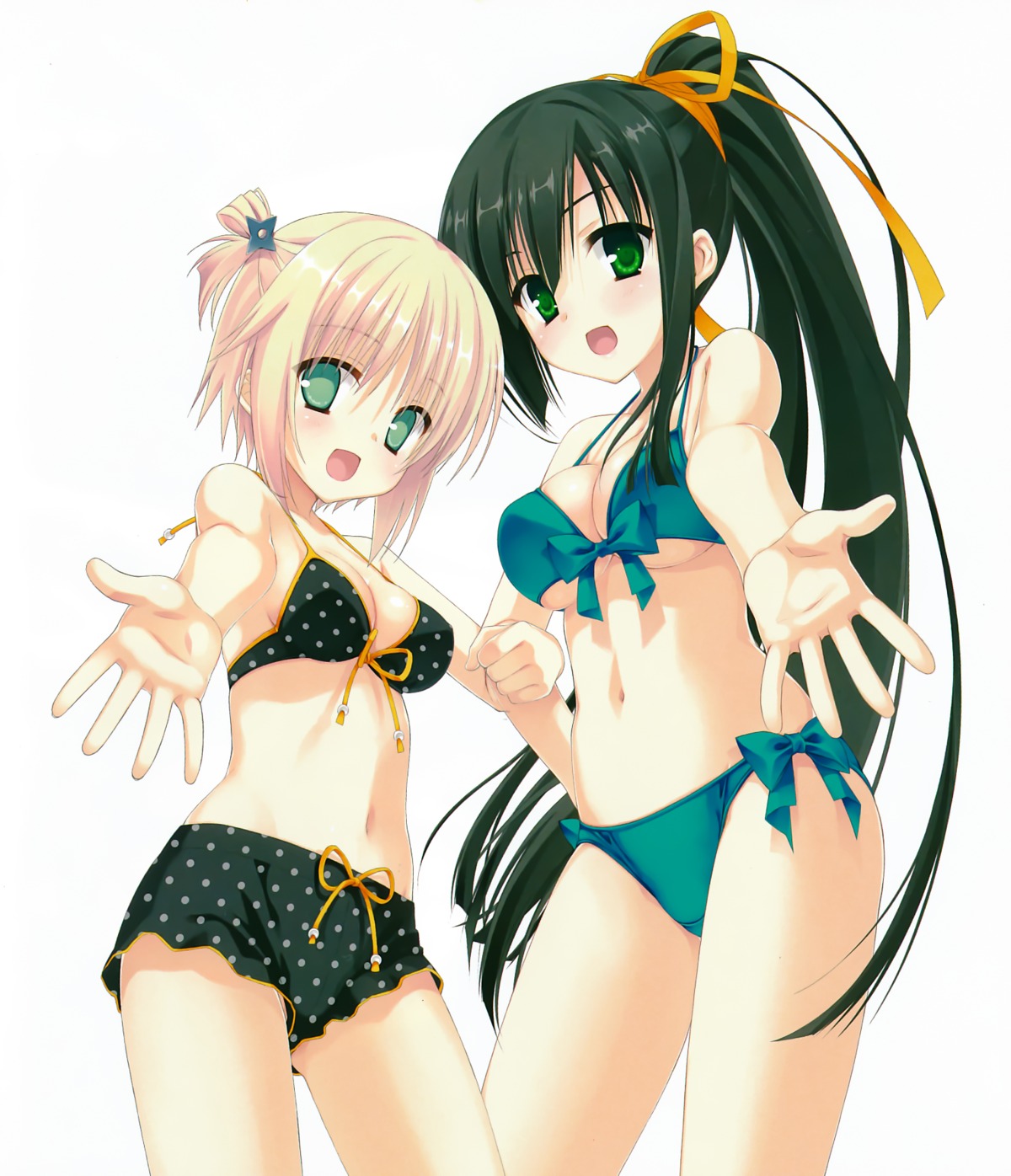 bikini cleavage kobuichi kore_wa_zombie_desu_ka maelstrom muririn seraphim swimsuits underboob