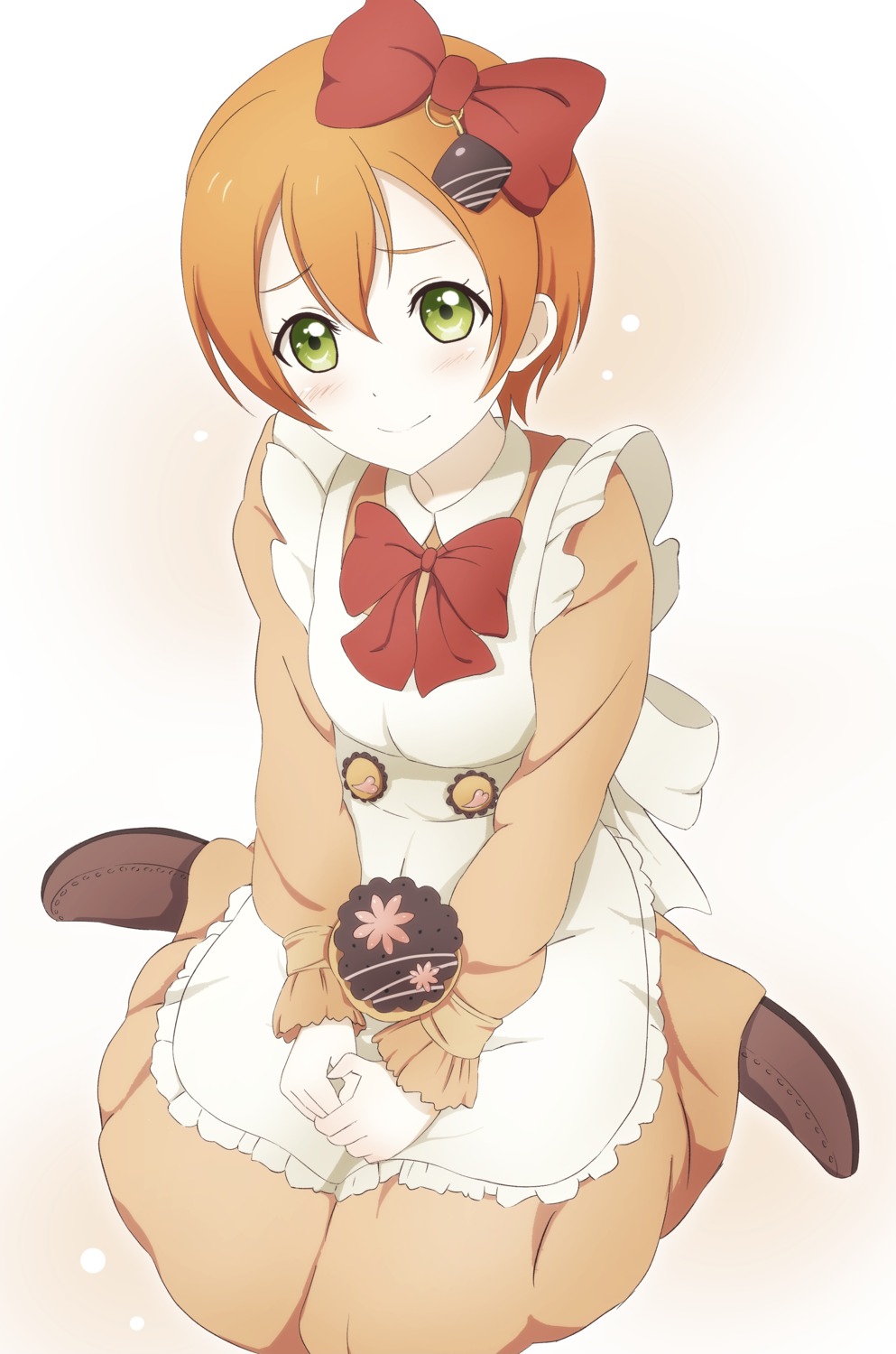 hoshizora_rin love_live! maid ofuchobetto_shirai