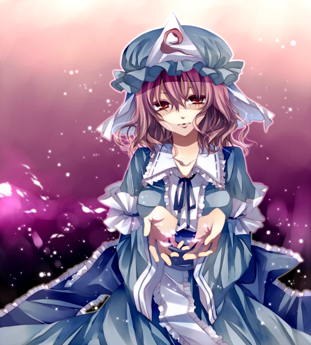 saigyouji_yuyuko touhou tsukioka_tsukiho