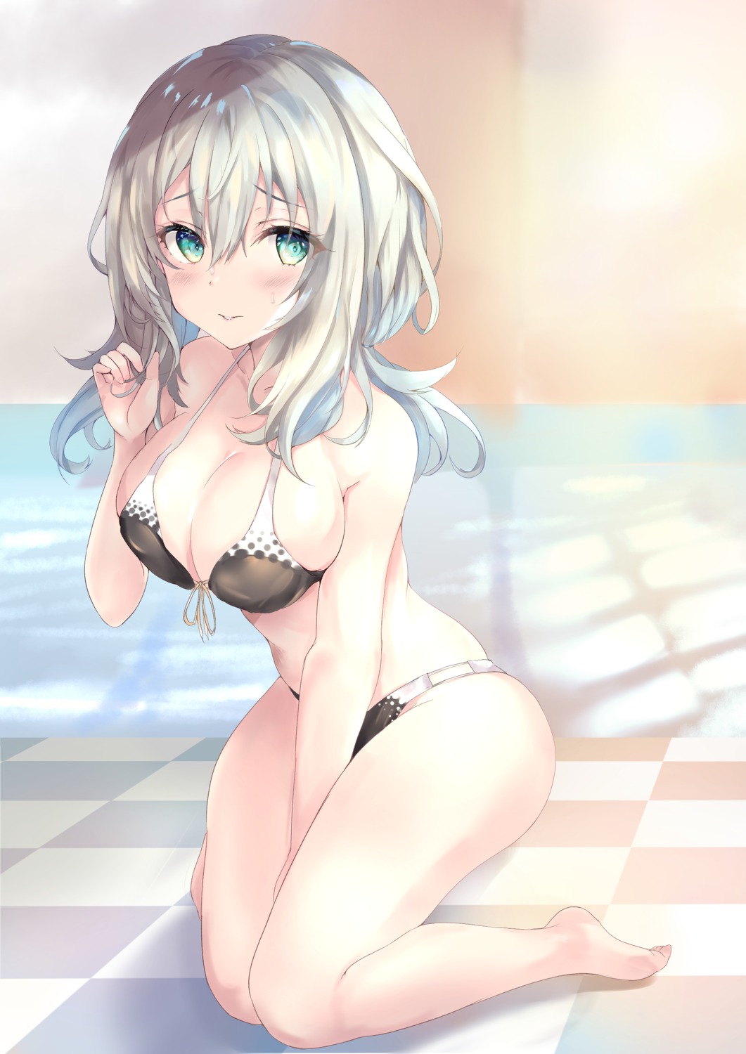 bikini purunyara riddle_joker shikibe_mayu swimsuits