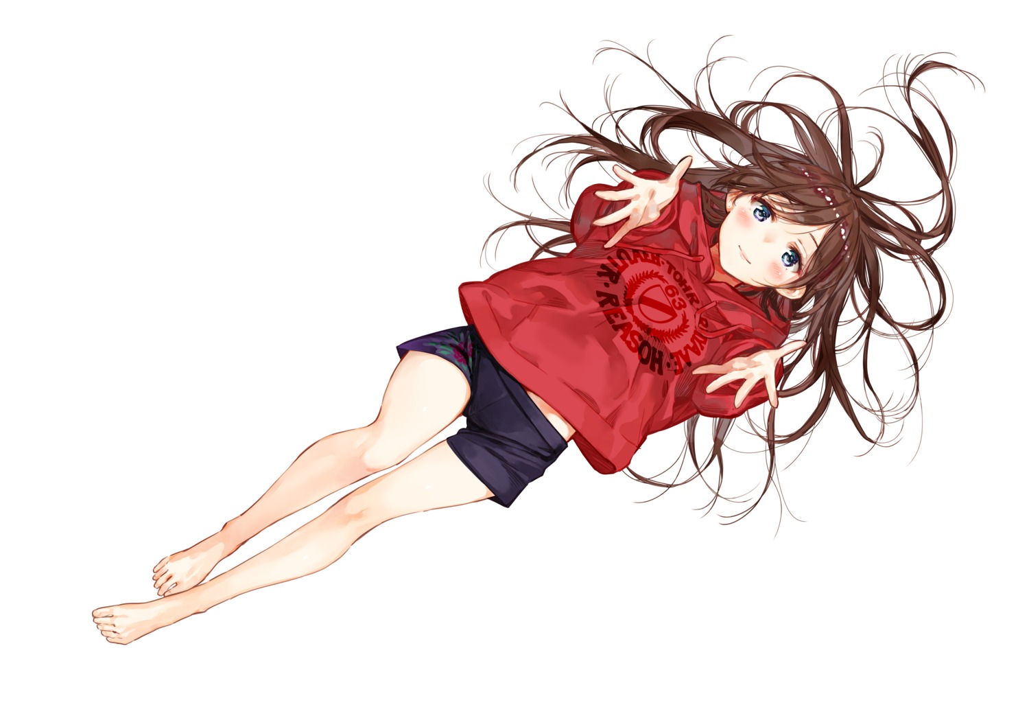 ichinose_chizuru kanojo_okarishimasu miyajima_reiji shirt_lift