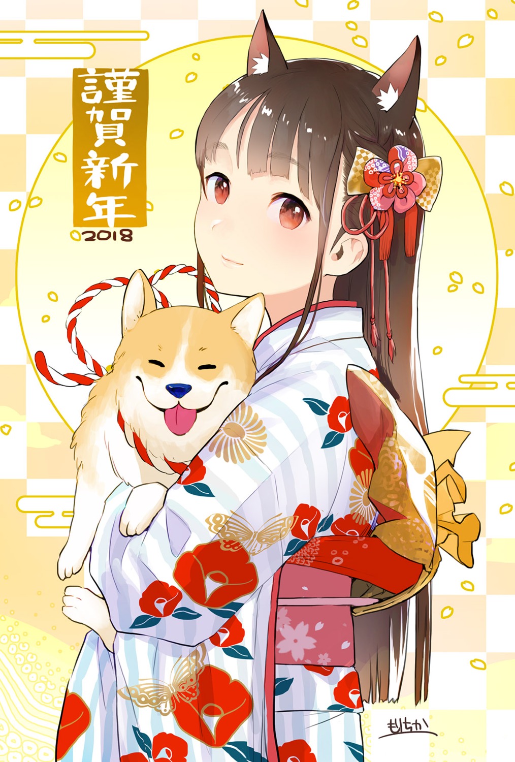 animal_ears kimono morifumi