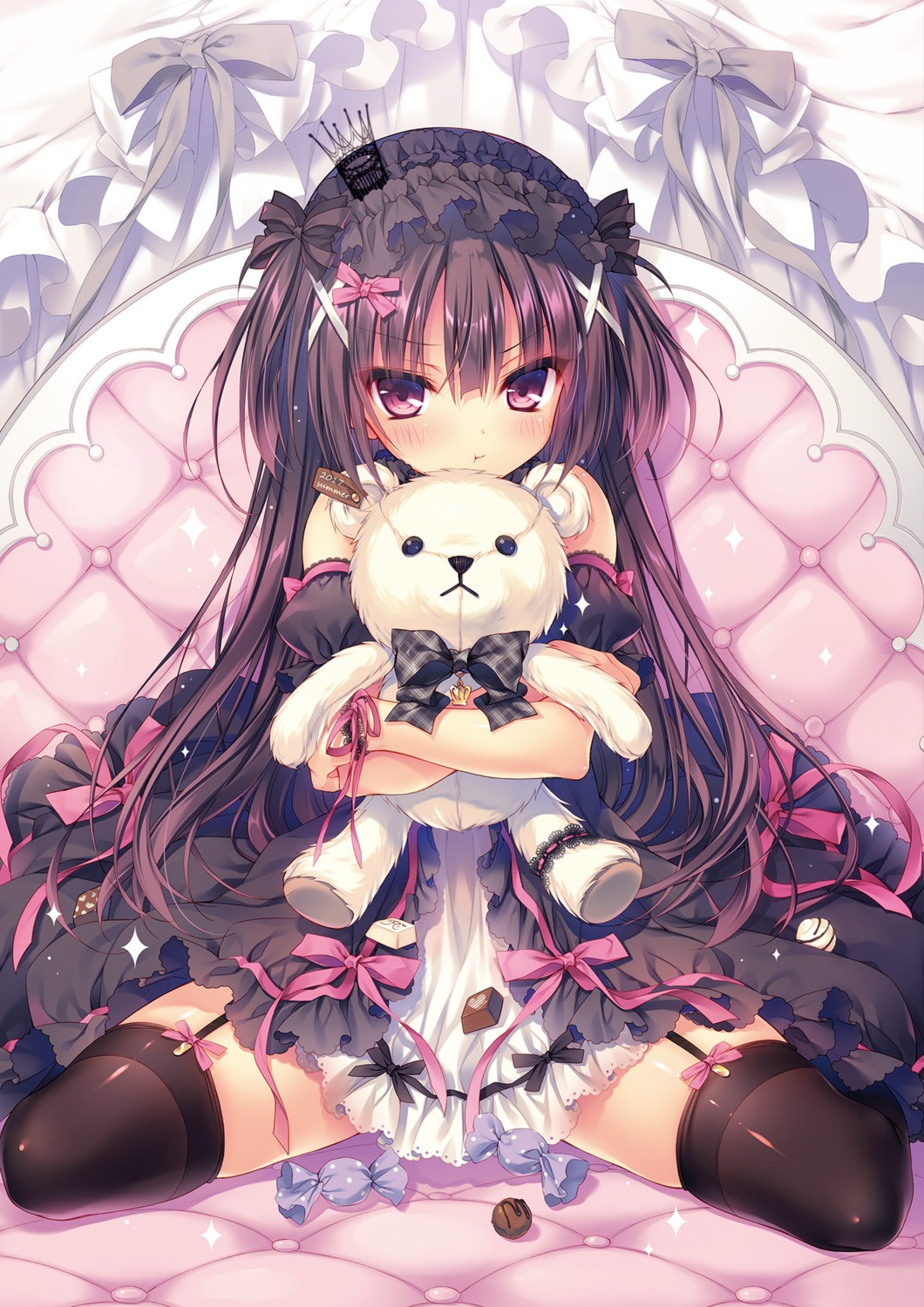 chloe_(rubi-sama) gothic_lolita lolita_fashion rubi-sama stockings thighhighs