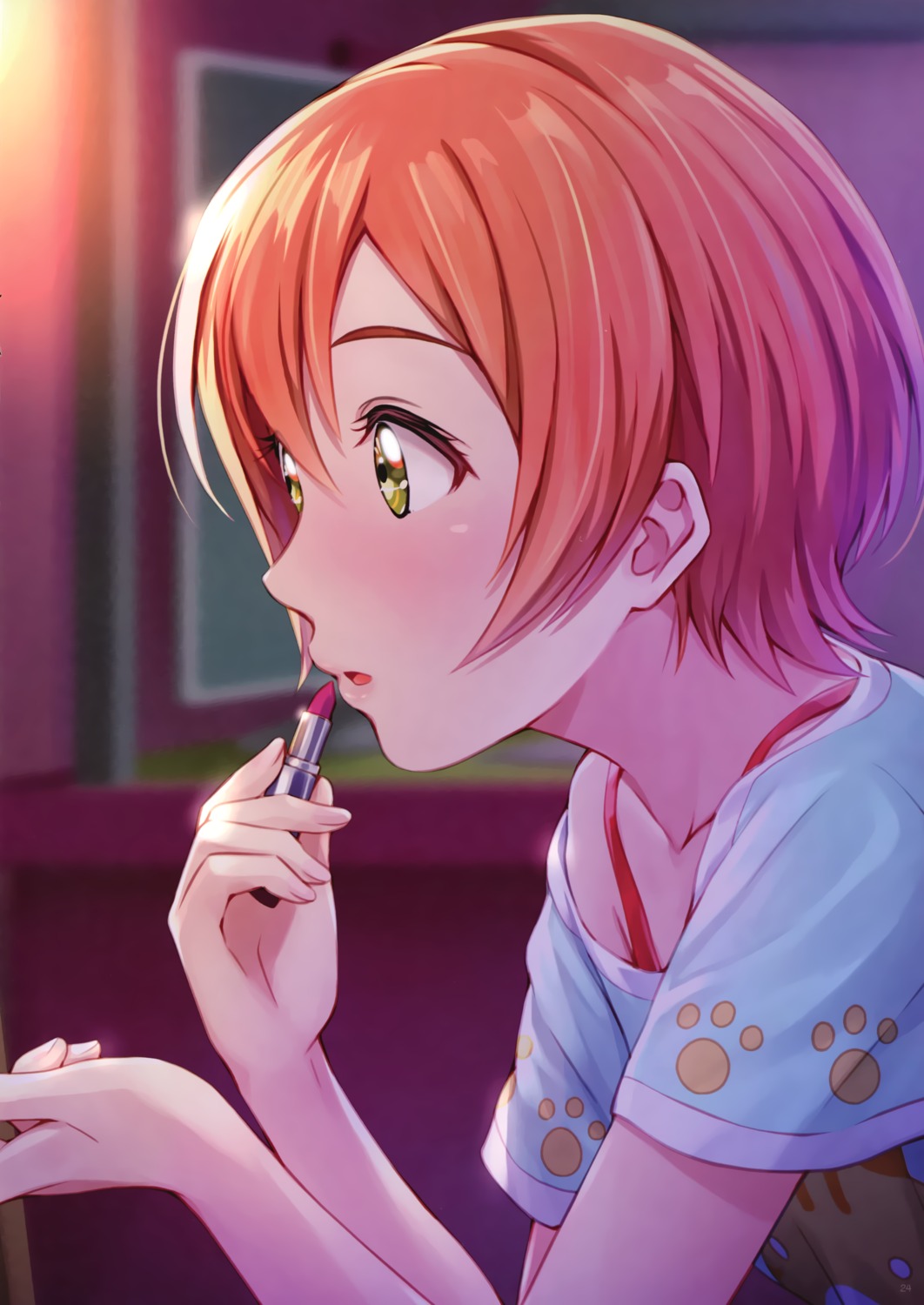 hoshizora_rin love_live! shamakho