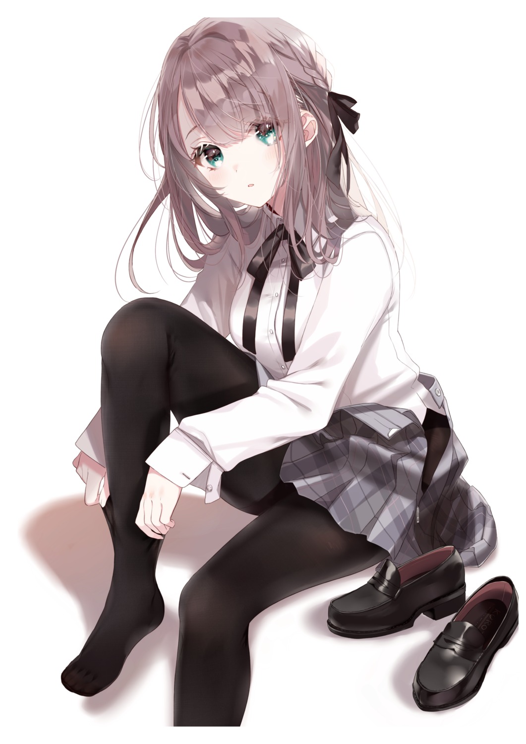 digital_version misumi pantyhose seifuku skirt_lift