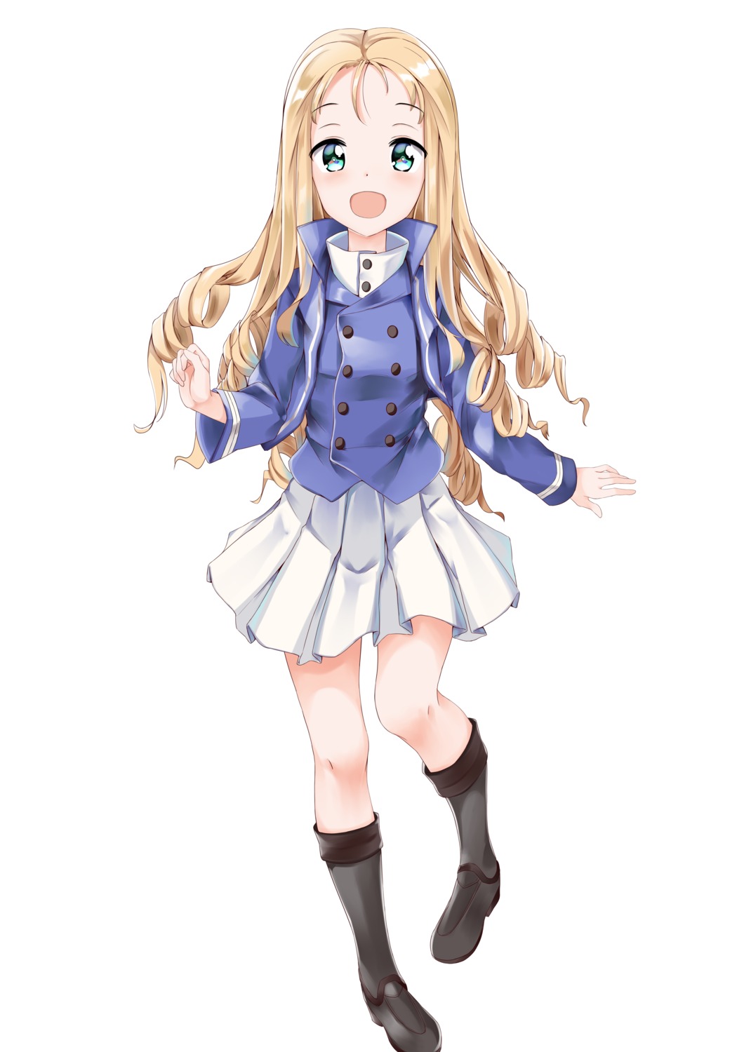 fuyuki030 girls_und_panzer heels marie_(girls_und_panzer) uniform