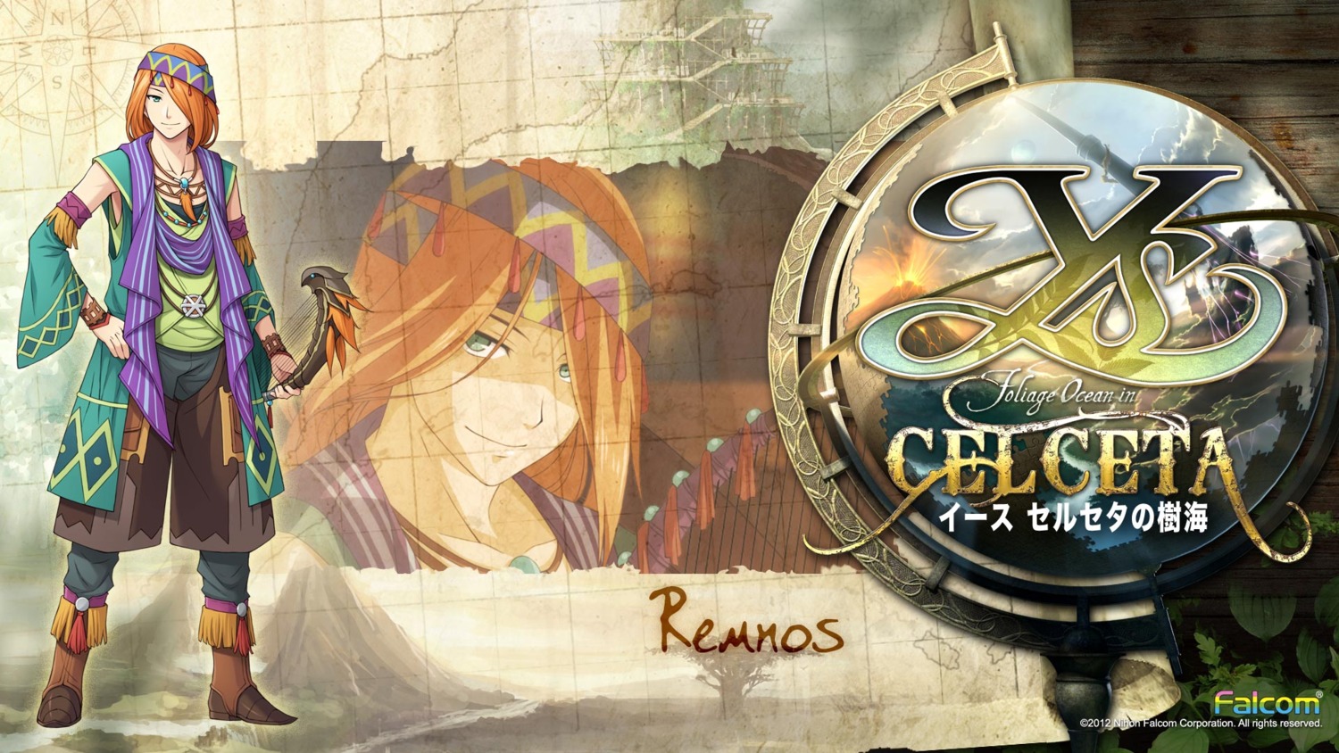 falcom male remnos wallpaper ys ys:_foliage_ocean_in_celceta