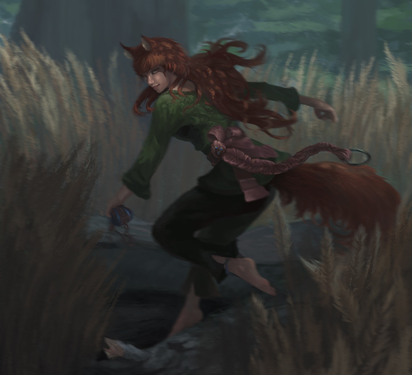 animal_ears holo spice_and_wolf tagme tail