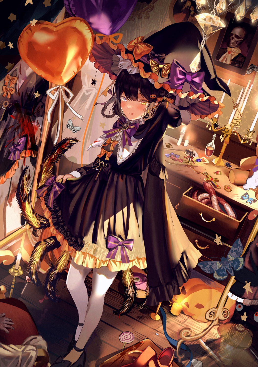 dress halloween pantyhose witch youka