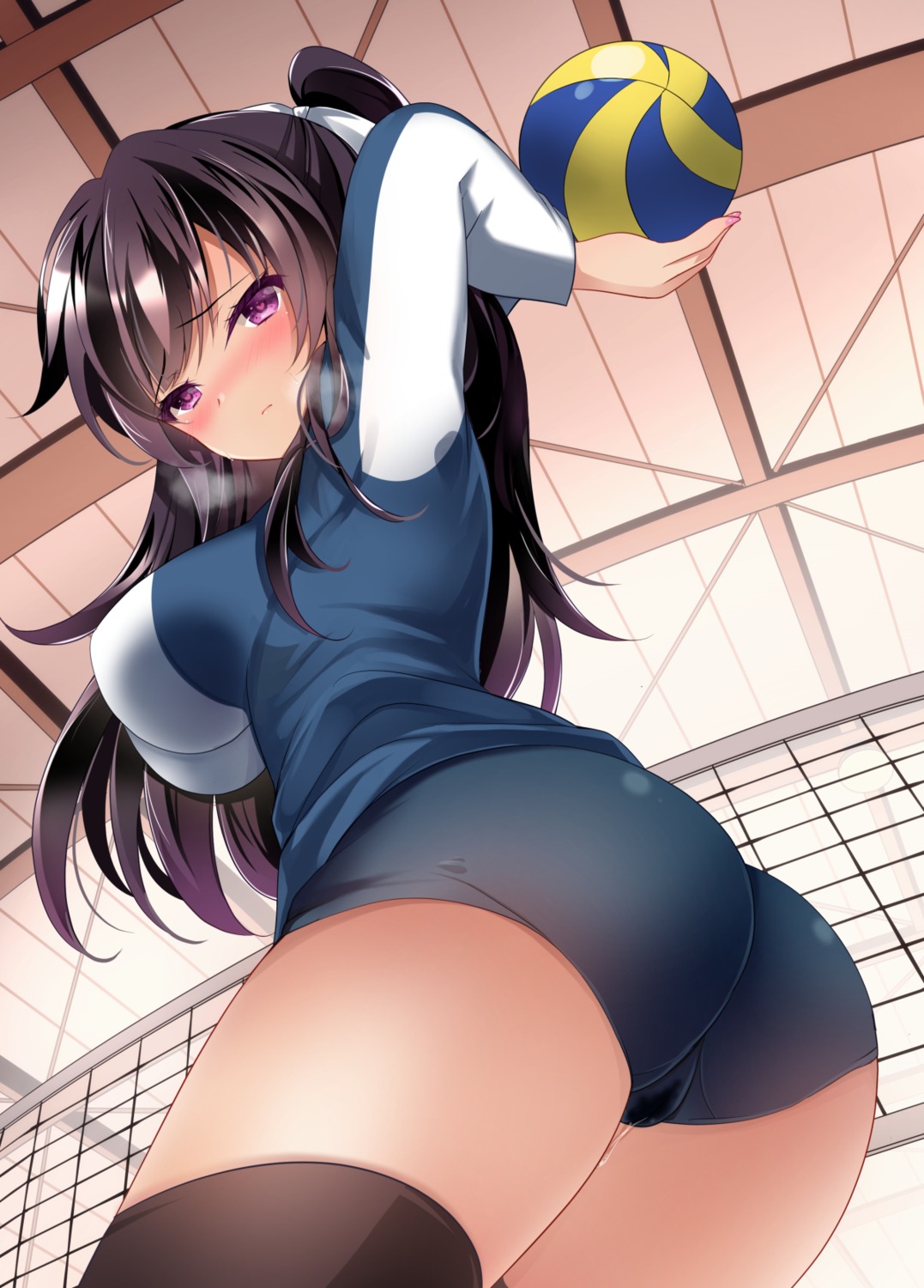 buruma cameltoe gym_uniform ichiyou_moka pussy_juice thighhighs