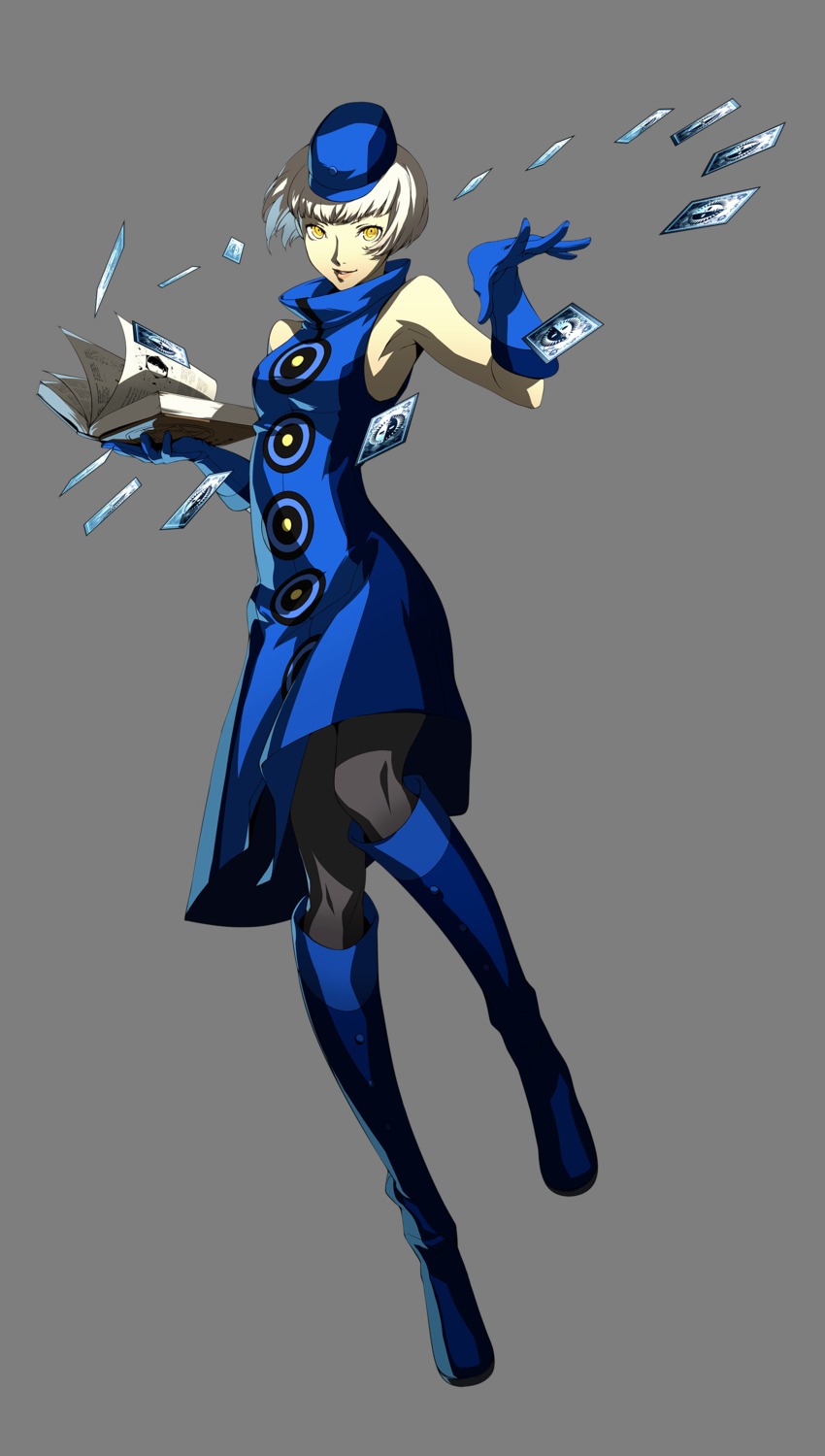 dress elizabeth_(p3) megaten pantyhose persona persona_4:_the_ultimate_in_mayonaka_arena soejima_shigenori transparent_png