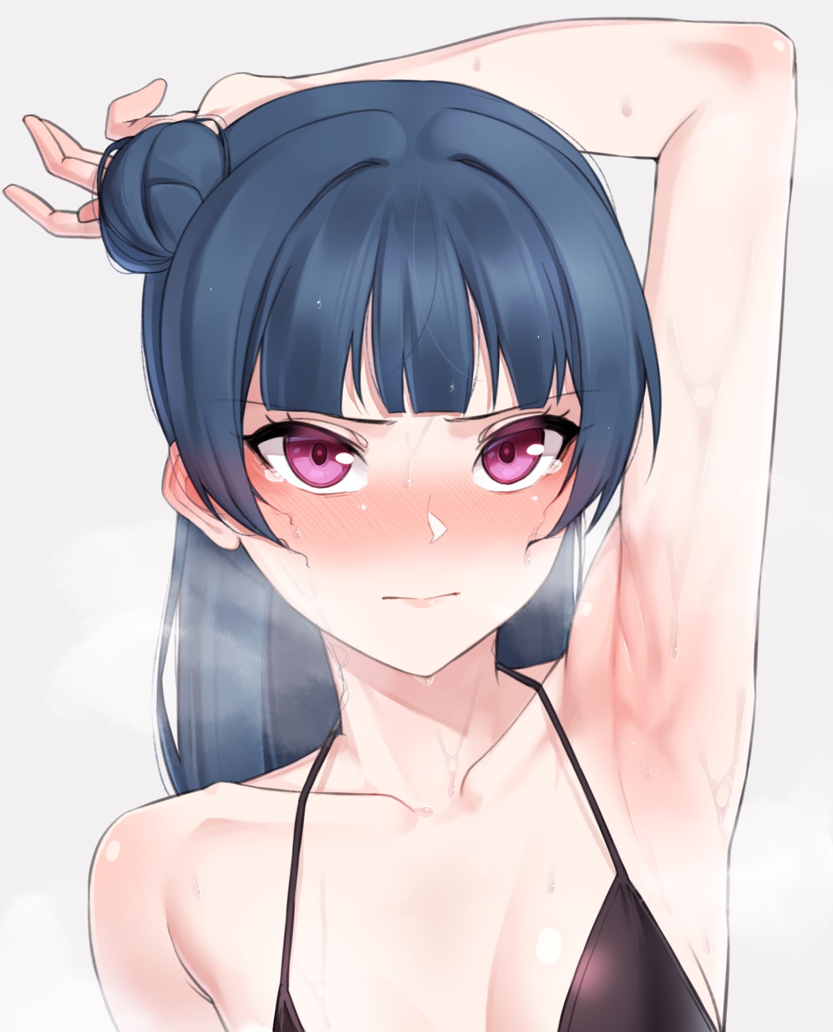 bikini_top love_live!_sunshine!! nasuno_(nasuno42) swimsuits tsushima_yoshiko