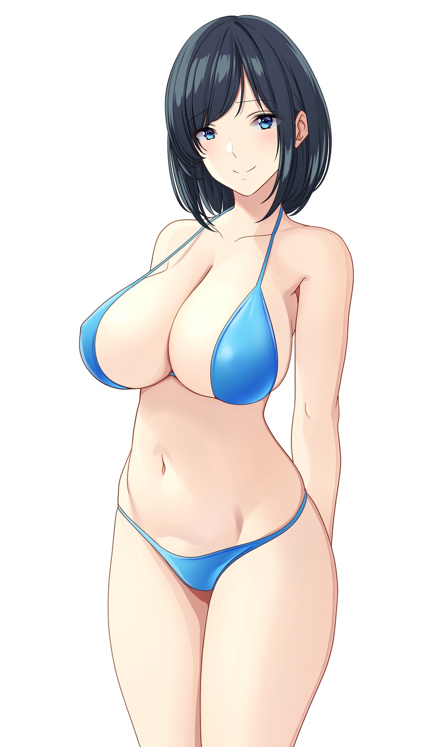 bikini erect_nipples marui_koishi swimsuits