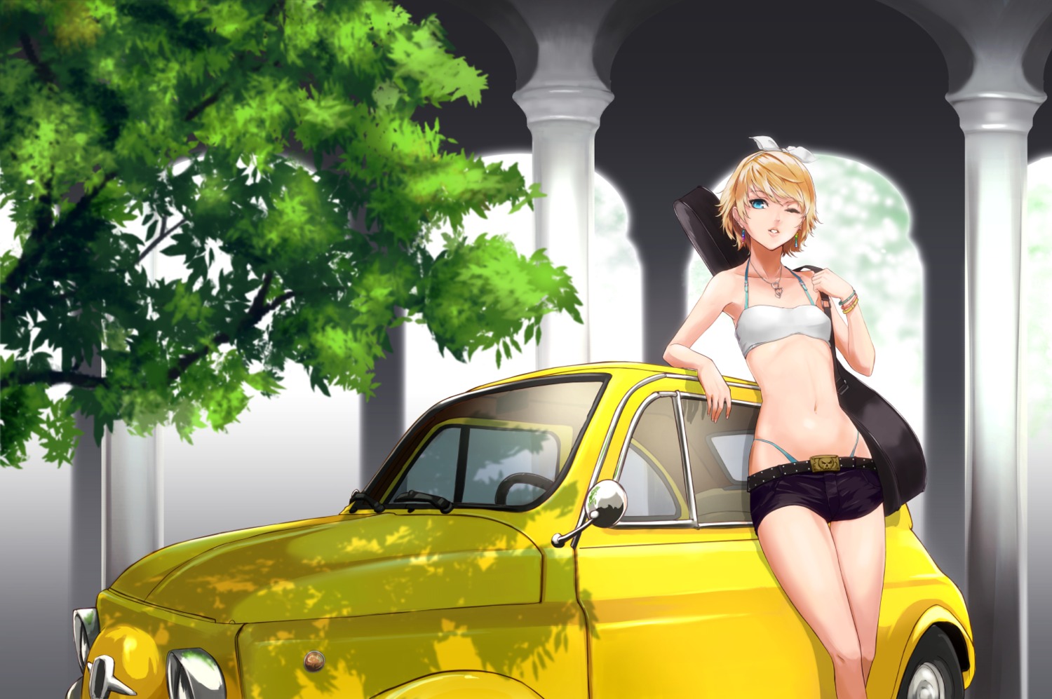 din_(raiden) kagamine_rin vocaloid