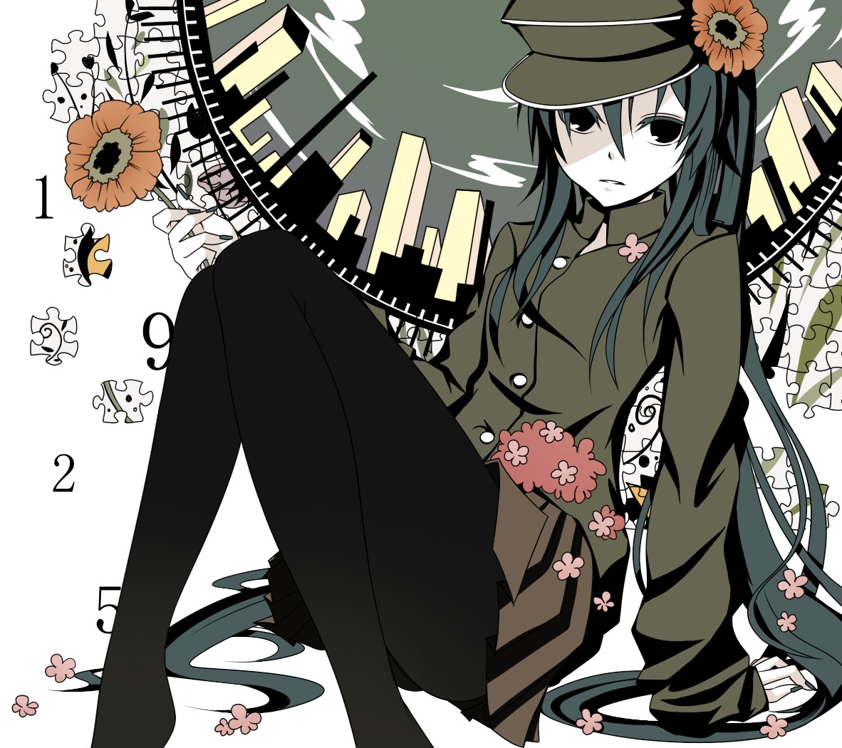 1925_(vocaloid) hatsune_miku tsukishiro_kouya uniform vocaloid